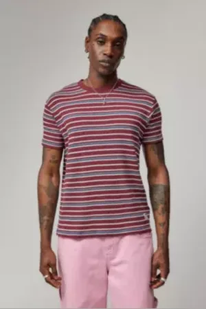 BDG T-shirt rayé gaufré en taille: XS