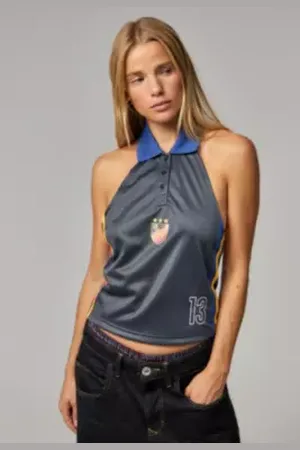 Jaded London Haut Halter Football en taille: UK 10