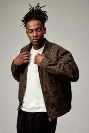 BDG Veste Harrington Tony Léopard en taille: Medium