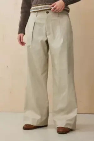 Archive At UO Pantalon chino taille basse Stone Ash en taille: XS