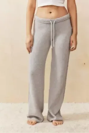Out From Under Joggers en maille gaufrée en taille: Medium