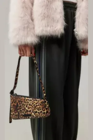 Urban Outfitters Sac à bandoulière UO Mimi imprimé léopard par en taille: TAILLE UNIQUE