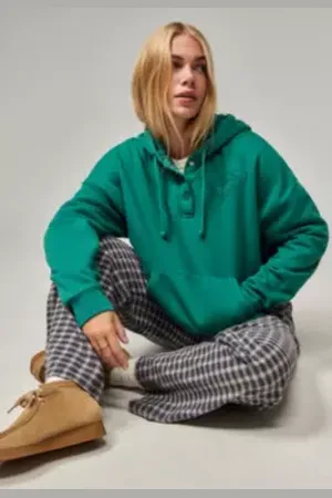 Roxy Sweat à capuche demi-boutonné UO Exclusif en taille: Small