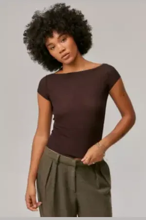 Urban Outfitters Haut à manches courtes Frankie UO par en taille: XL