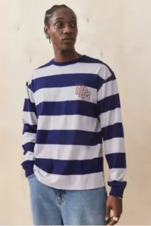 BDG T-shirt à manches longues à rayures chaîne taille: Small