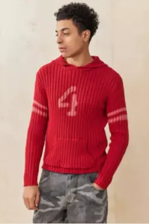 Jaded London Sweat à capuche en maille 4ever en taille: Large