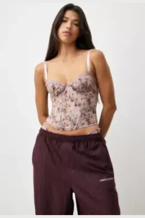 Out From Under Corset en dentelle florale Electra en taille: Medium
