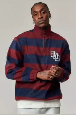BDG Polaire à rayures chaîne en taille: Small