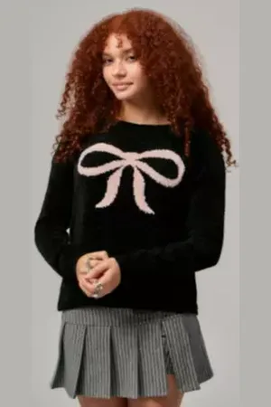 Daisy Street Pull en chenille avec naud en taille: Small