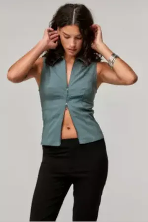 Silence + Noise Inez Shirt en taille: Small