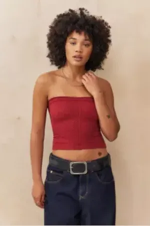 Out From Under Haut Tapisserie Bandeau en taille: XS