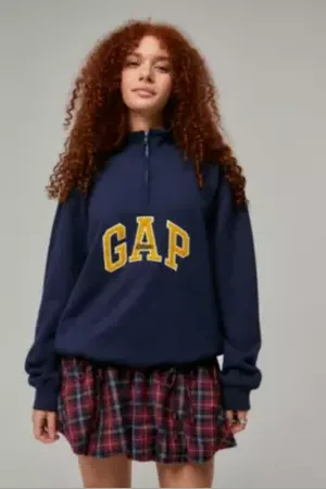 GAP Polaire Zippée Quart en taille: XS