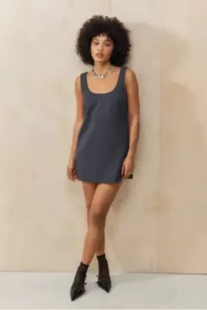 Archive At UO Robe droite Amelie grise Archive chez UO par en taille: XS