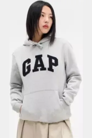 GAP Sweat à capuche avec logo en arc taille: Small