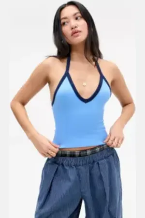 Out From Under Haut à col halter Andi en taille: XS