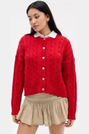 iets frans... Iets frans. Cable Knit Cardigan en taille: XS