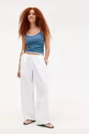 BDG Pantalons Popeline Bobbi Attachés Sur Le Côté en taille: Small