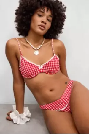 Wild Lovers Papaya Bikini Top en taille: Medium