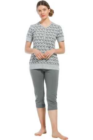 Pastunette Dames pyjama capri 20221-160-4 - - 38