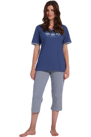 Pastunette Dames pyjama capri 20231-138-2 - - 48