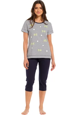 Rebelle Dames pyjama capri 21241-400-2 - - 50