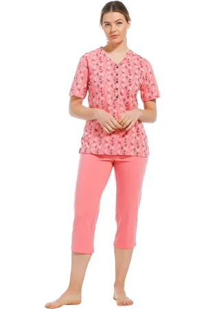 Pastunette Dames pyjama capri 20221-176-4 - - 48