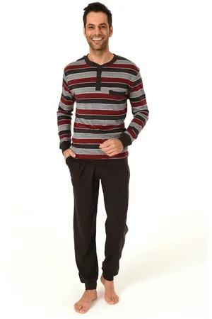 Normann Heren pyjama katoen 22310196655 - - 3XL/58