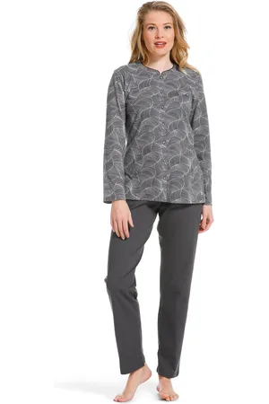 Pastunette Dames doorknoop pyjama 20222-122-6 - - 52