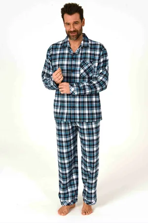 Normann Heren pyjama Trend flanel 69298