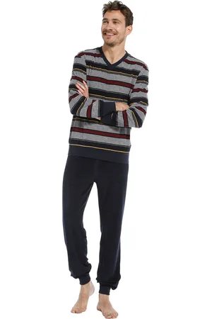 Pastunette Heren badstof pyjama 23212-614-2 - - 3XL/58