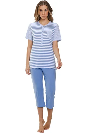 Pastunette Dames pyjama capri 121251-130-1 - - 46