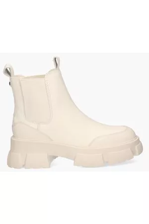 Steve Madden Dames Enkellaarzen - Cave Ecru