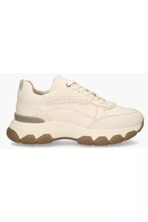 VIA VAI Dames Veterschoenen - Coco Tess Off-White
