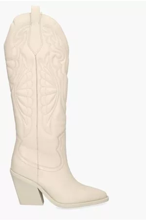 Bronx Dames Laarzen - New Kole Off White