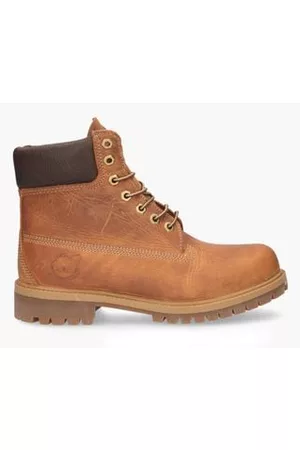 Timberland Heren Premium Heritage 6 Inch Cognac