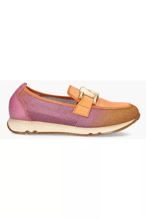 Hispanitas Dames Loafers - Kaira Oranje/Roze