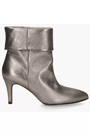 Toral Dames Enkellaarzen - Sofia TL-12826 Zilvergrijs