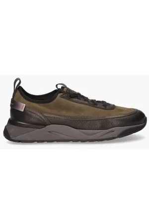 santoni Heren Sneakers - 21534 Groen/