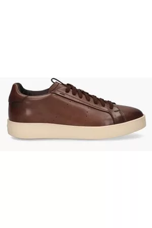 santoni Heren Sneakers - 21570 Donkerbruin