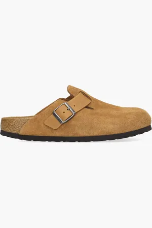 Birkenstock Boston Mixed Leather Cognac