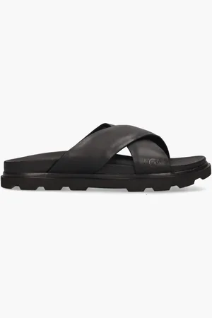 UGG Capitola Cross Slide Black