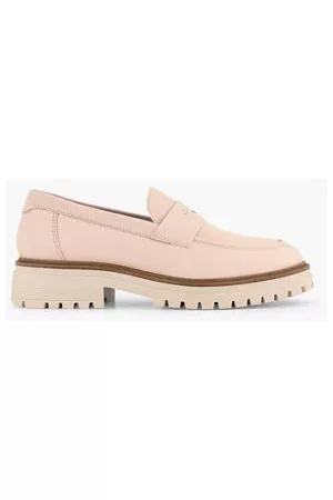 5th Avenue Dames Loafers - Lichtroze Nubuck Chunky Loafer Dames (maat 38, )