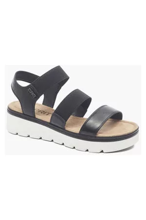 esprit new Dames Outdoor Sandalen - Zwarte Sandaal Elastisch Dames (maat 39, )