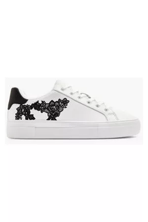 Graceland Dames Sneakers - Witte Sneaker Bloemen Dames (maat 37, )