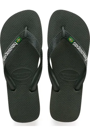 Havaianas Brasil logo slippers