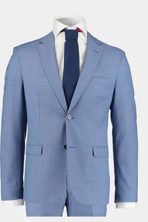 Bos Bright Blue Kostuum toulon suit drop 8 231028to12bo/210 l.blue