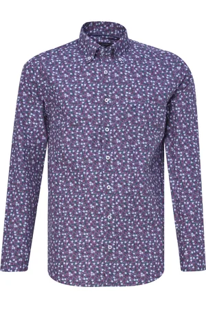Campbell Casual overhemd met lange mouwen