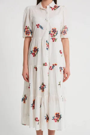 Robin-Collection Print jurk m34879