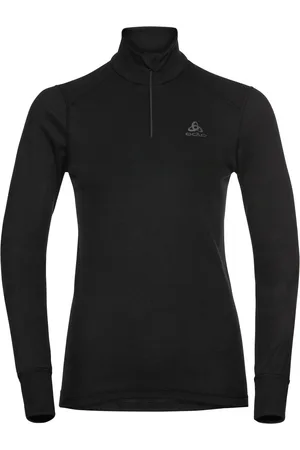 Odlo Shirt turtle neck lange mouwen halve rits active w