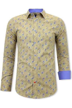 TONY BACKER Paisley slim fit